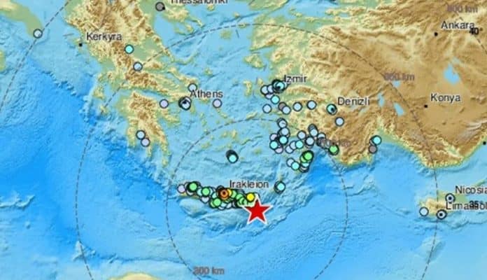 Yunanistan ın Girit Adası nda 6 3 büyüklüğünde deprem Türkiye den de