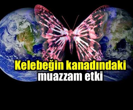 Kelebeğin kanadındaki muazzam etki