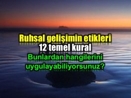 Ruhsal Gelişimin Etikleri ve Kendi Yolunuzun Sınırları 12 kural
