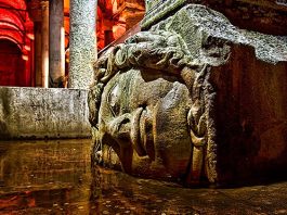 yerebatan medusa taşı mecnun eden aşk