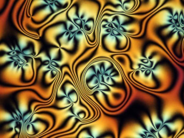 gliserin yüzeyinde sıvı nematik kristal film
