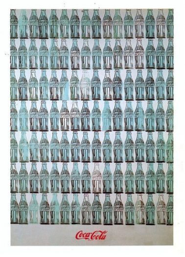 andy warhol green coca cola bottles 1962