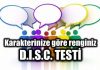 Renge göre karakter analizi ve DISC testi renkler karakter analizi disc testi insan kaynakları hangi iş size göre