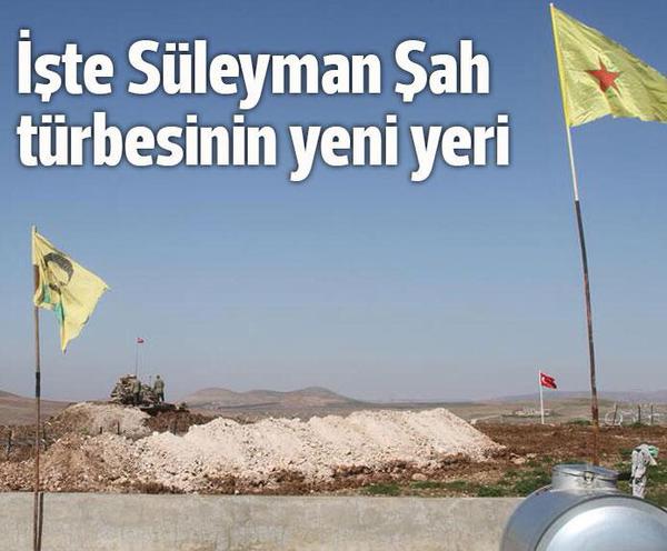 Süleyman Şah Türbesinin yeni yeri PKK PYG kontrolünde mi?