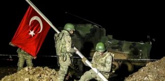 TSK Türk Askeri Suriye Şah Fırat Operasyonu