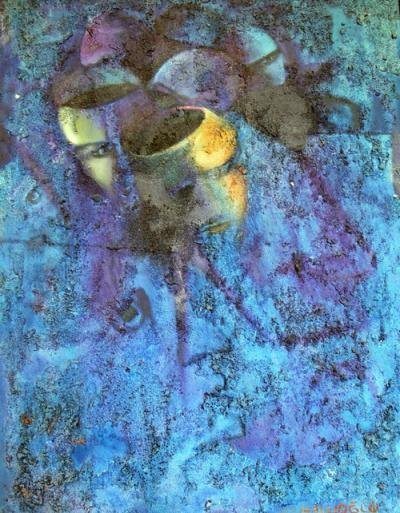 Resim: Filiz Hallıoğlu/Sürü/75x95/Tuv. üz. Y.boya