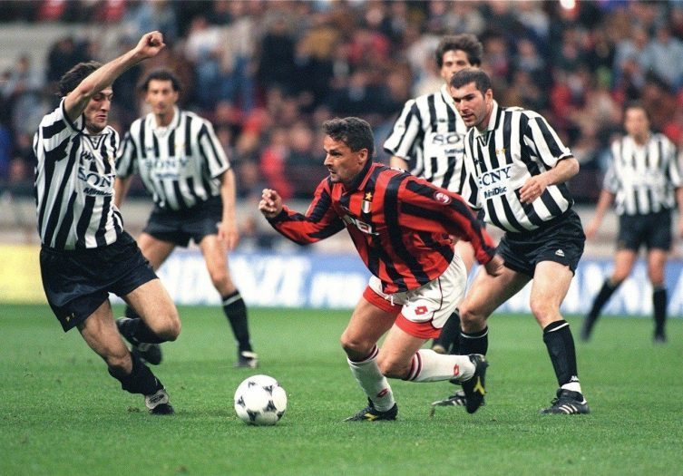 Baggio-Zidane-Juve-Milan