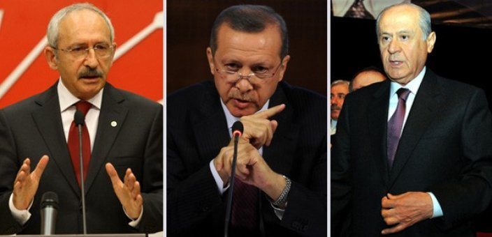 ülke kılıçdaroğlu erdoğan bahçeli koalisyon pazarlıkları akp chp mhp hdp ülke türkiye seçim 2015