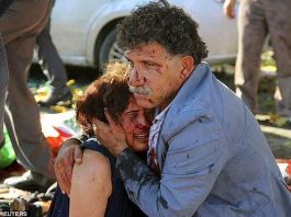 ankara tren garı patlama