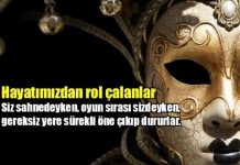 Hayatımızdan rol çalanlar Hayatımızdan rol çalanlar