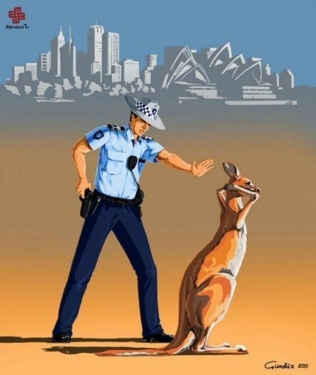 Avustralya polis gündüz ağayev