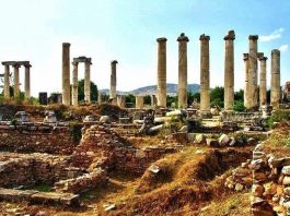 afrodit tapınağı sardes sart antik kenti manisa salihli oteller yemek restoran