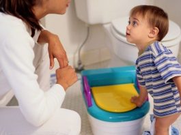 çocuklar tuvalet eğitimi alıştırma