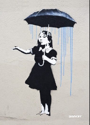 Banksy-şemsiye-kız-yeni-orleans24-36inch-tuval-handpainted-sokak-sanatı-grafiti