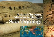 Atlantis Mısır Sais Tapınağı isis