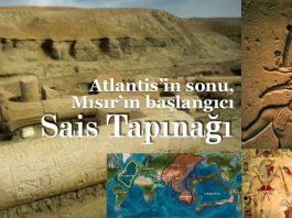 Atlantis Mısır Sais Tapınağı isis