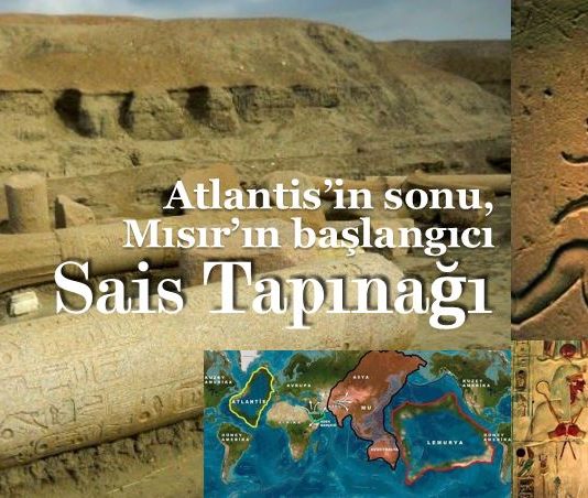Atlantis Mısır Sais Tapınağı isis