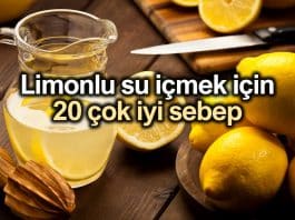 Limonlu su içmek için 20 çok iyi sebep: Limonlu suyun faydaları