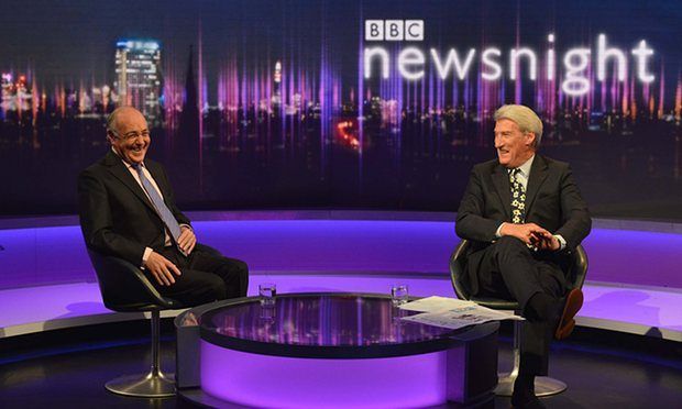 BBC'de Newsnight programı ve Jeremy Paxman