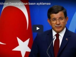 başbakan davutoğlu istifa veda konuşması video