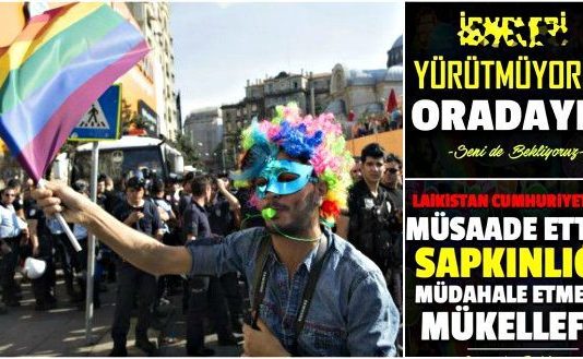 Taksim LGBTİ Onur Yürüyüşü için çok tehlikeli çağrı müslüman anadolu gençliği