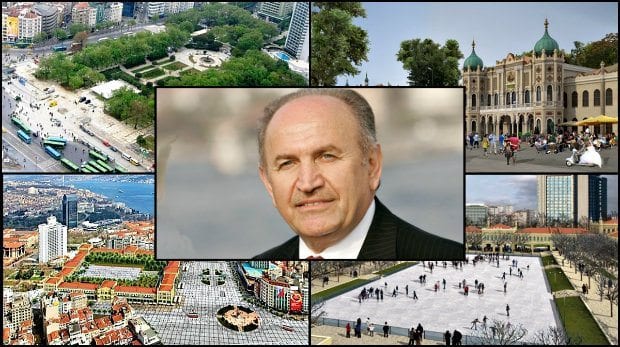 İstanbul Büyükşehir Belediye Başkanı Kadir Topbaş, yaptığı açıklamada Taksim Meydanı'nın Topçu Kışlası olacağını söyledi.