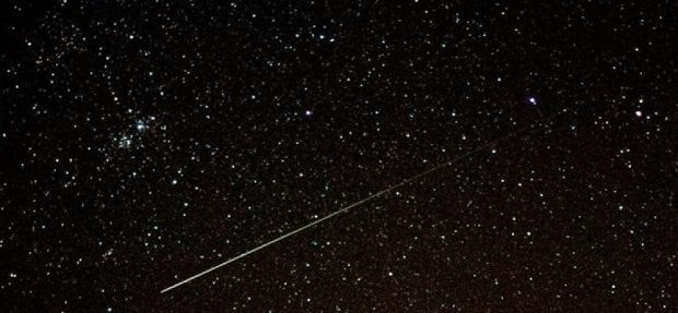 Perseid meteor yağmuru ile gece eşsiz bir görsel şölen 