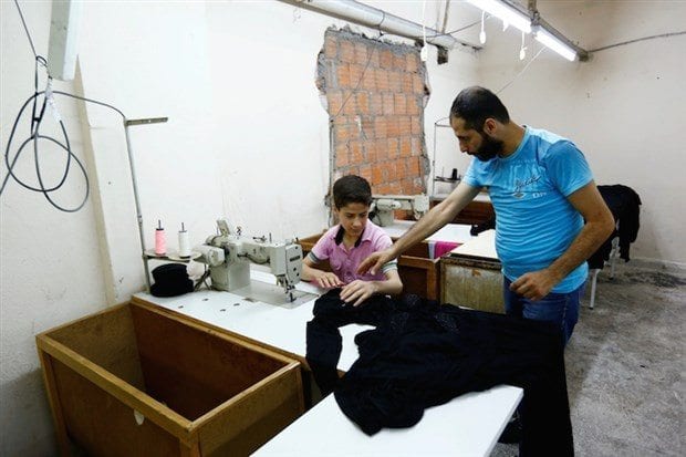 Reuters: Suriyeli çocuklar Günde 15 saat kayıt dışı çalıştırılıyorlar