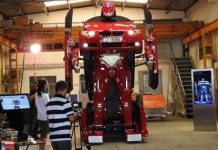 Türk mühendisler BMW'yi Transformers'a çevirdiler