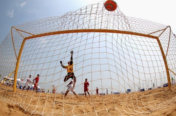 Plaj futbolu, kıtalararası şampiyonunu taçlandırmak üzere