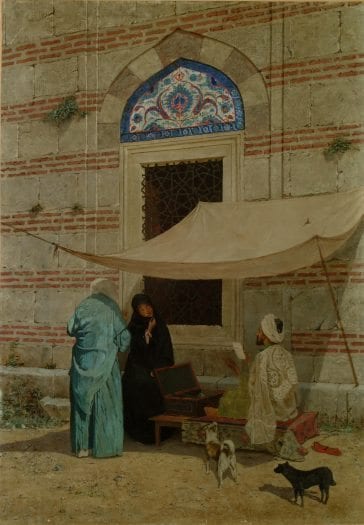 Osman Hamdi Bey in arzuhalci tablosu