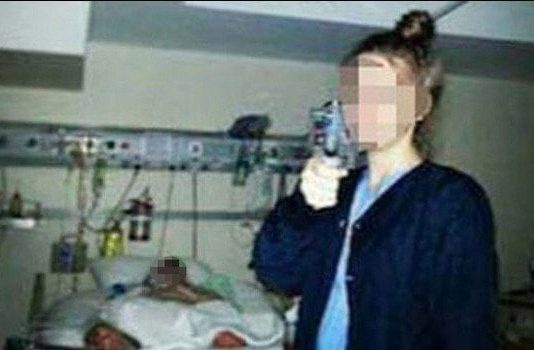 Hastalarıyla dalga geçen hemşireye sosyal medyada tepki büyüyor