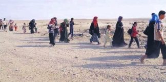 Musul’da toplu göç başladı: Bin kişilik sivil grup Suriye’ye geçti