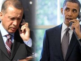 Obama ve Erdoğan IŞİD'le mücadeleyi görüştü