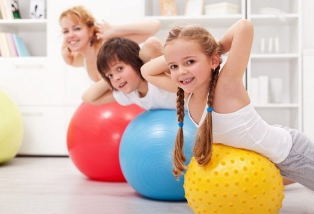 Pilates çocukların vücut sağlığını koruyor