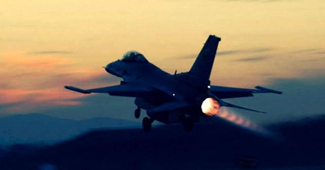 Türk jetleri Suriye'de PYD/YPG/PKK terör örgütü kampını vurdu