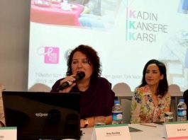 kadın kansere karşı
