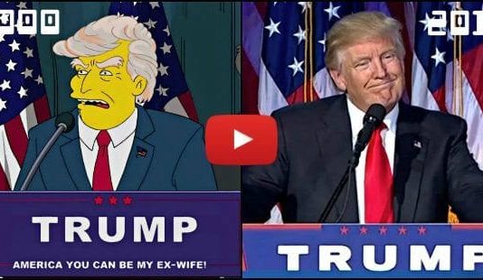 The Simpson çizgi filmi Trump'ı 16 yıl önce tahmin etti