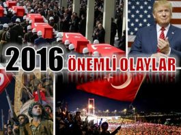 2016 yılına damgasını vuran önemli olaylar (tam liste)
