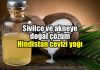 Hindistan cevizi yağı sivilce ve akne doğal çözüm