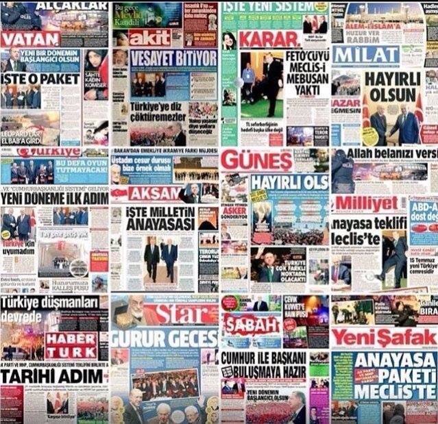 10 aralık beşiktaş saldırısı 11 aralık gazete manşetleri şehit yok başkanlık var