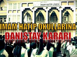 İmam Hatip okullarına Danıştay kararı