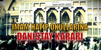 İmam Hatip okullarına Danıştay kararı