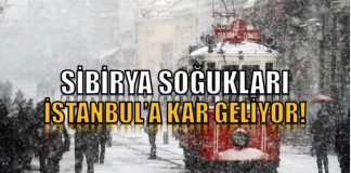 İstanbul'a Sibirya soğuğu geliyor! Kar ne zaman yağacak?