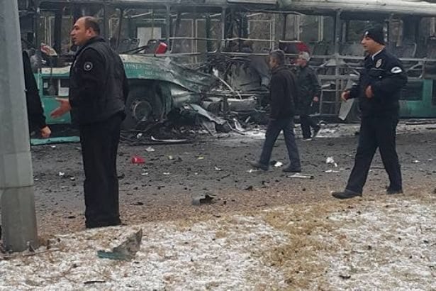 Kayseri'de patlama: Can kaybı ve yaralılar var