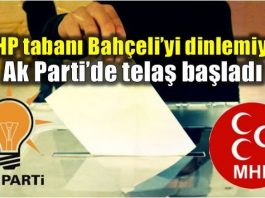 MHP tabanı Bahçeli'yi dinlemiyor; Ak Parti telaşta!