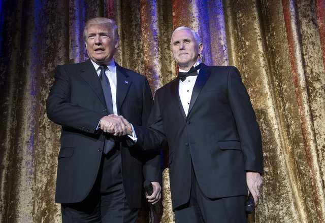 Donald Trump yemin töreni ABD Başkanı inauguration mike pence