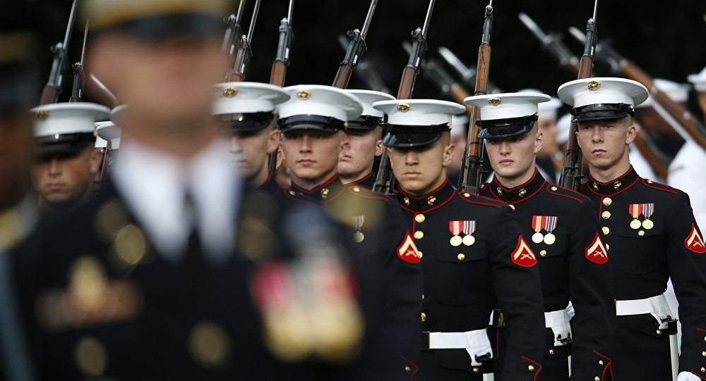 Donald Trump yemin töreni ABD Başkanı inauguration congress white house marines