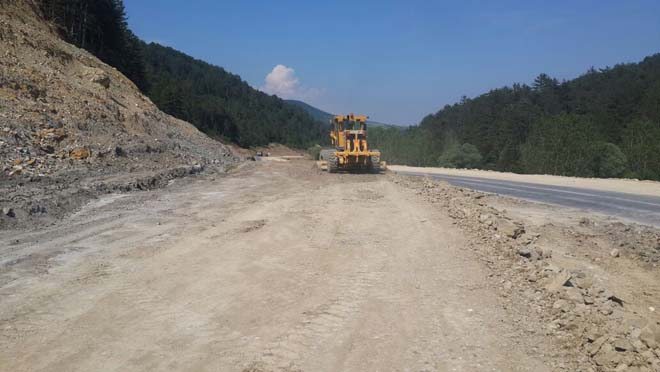 duble yol hilesi zayıf asfalt bozuk çökme mudurnu