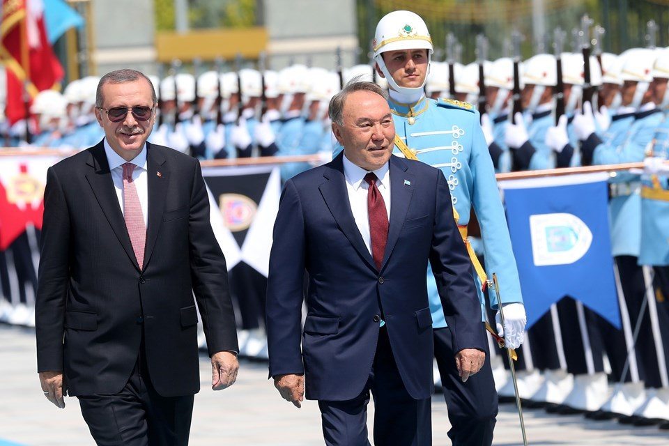 Cumhurbaşkanı Erdoğan ve Nazarbayev